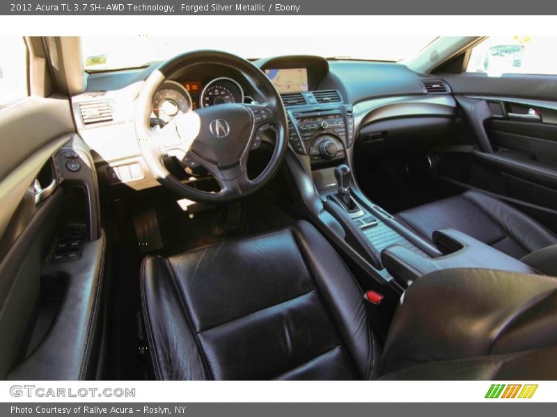 Forged Silver Metallic / Ebony 2012 Acura TL 3.7 SH-AWD Technology