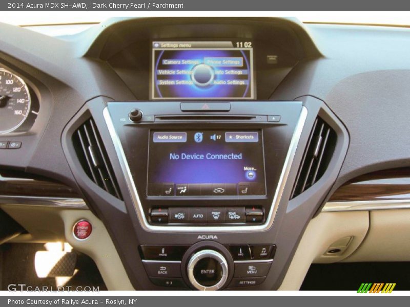 Dark Cherry Pearl / Parchment 2014 Acura MDX SH-AWD