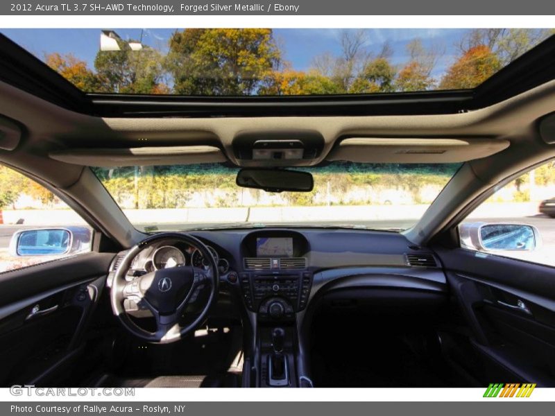 Forged Silver Metallic / Ebony 2012 Acura TL 3.7 SH-AWD Technology