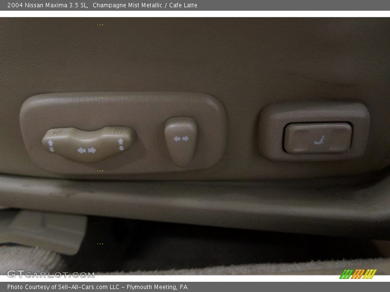 Champagne Mist Metallic / Cafe Latte 2004 Nissan Maxima 3.5 SL