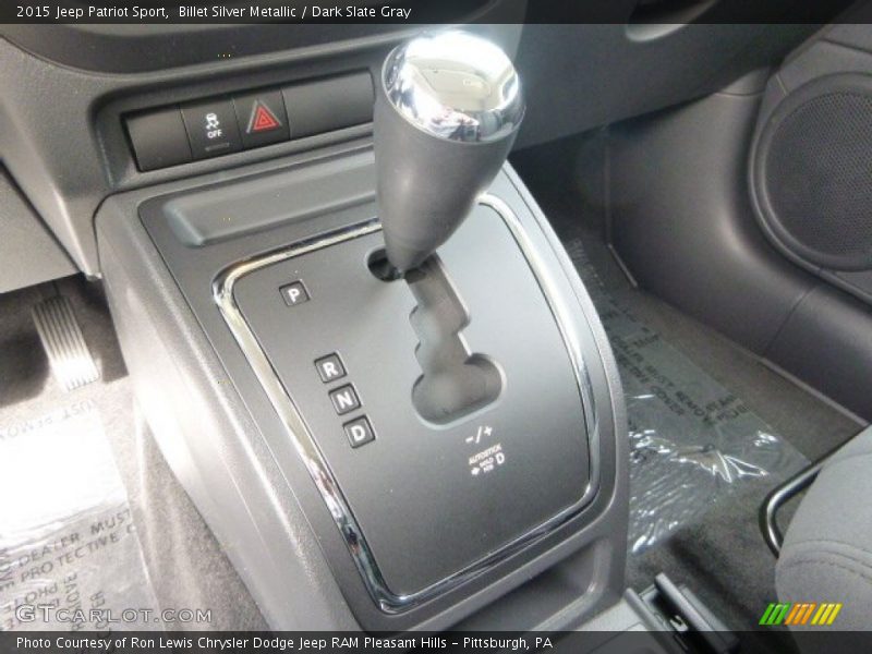 Billet Silver Metallic / Dark Slate Gray 2015 Jeep Patriot Sport
