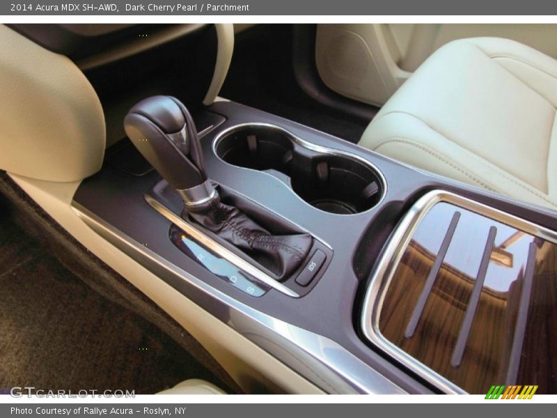 Dark Cherry Pearl / Parchment 2014 Acura MDX SH-AWD