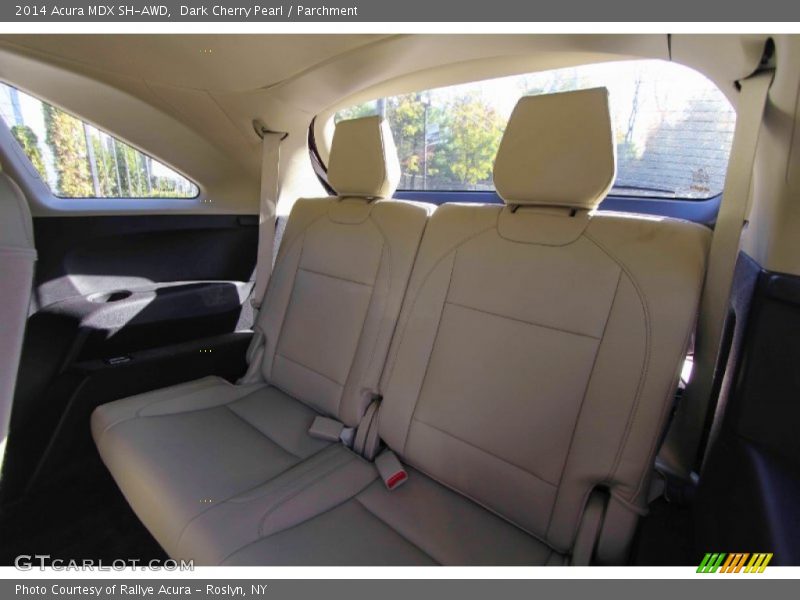Dark Cherry Pearl / Parchment 2014 Acura MDX SH-AWD