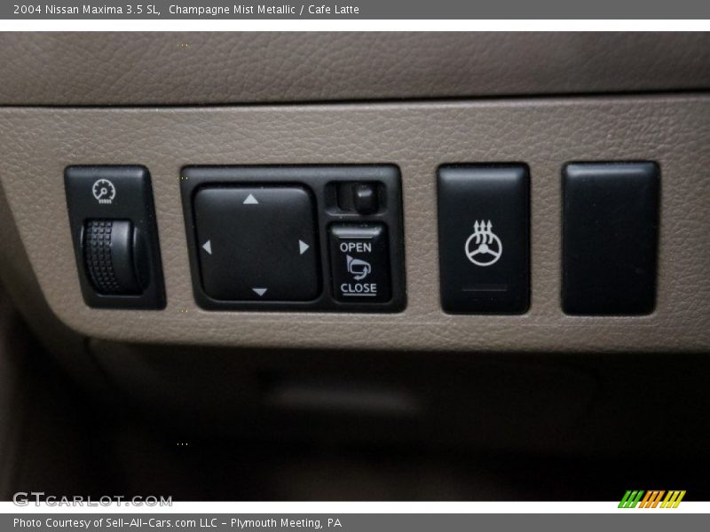 Champagne Mist Metallic / Cafe Latte 2004 Nissan Maxima 3.5 SL