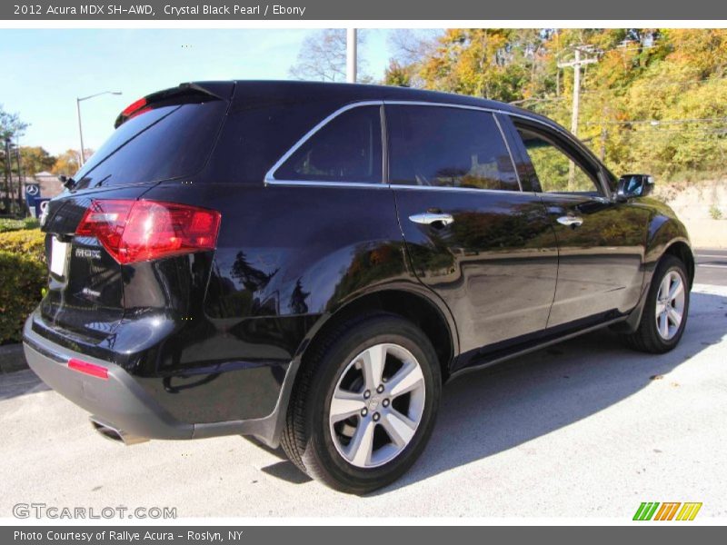 Crystal Black Pearl / Ebony 2012 Acura MDX SH-AWD