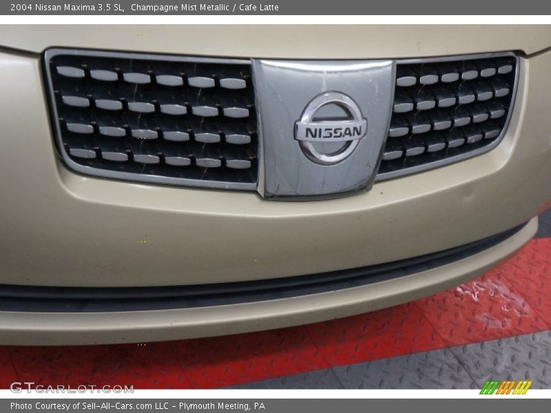 Champagne Mist Metallic / Cafe Latte 2004 Nissan Maxima 3.5 SL