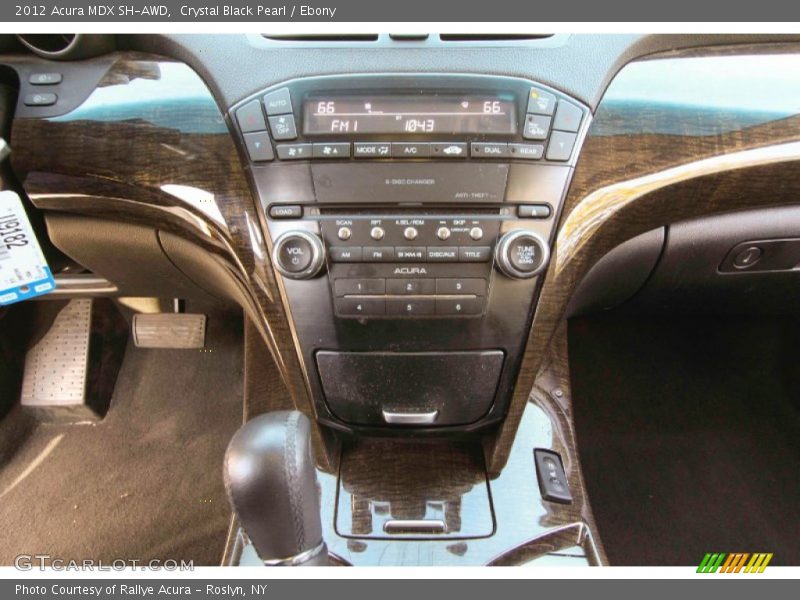 Crystal Black Pearl / Ebony 2012 Acura MDX SH-AWD
