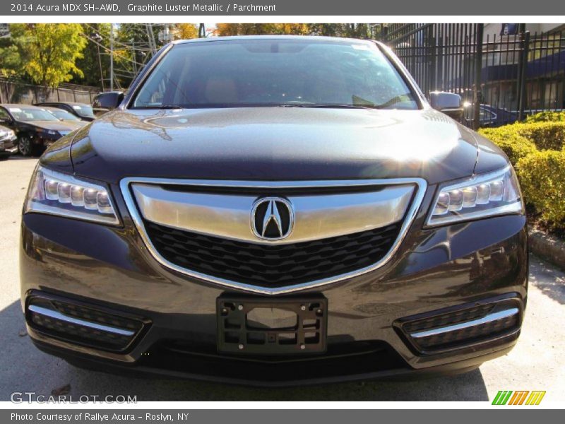 Graphite Luster Metallic / Parchment 2014 Acura MDX SH-AWD