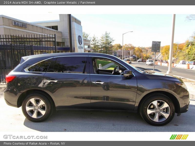 Graphite Luster Metallic / Parchment 2014 Acura MDX SH-AWD