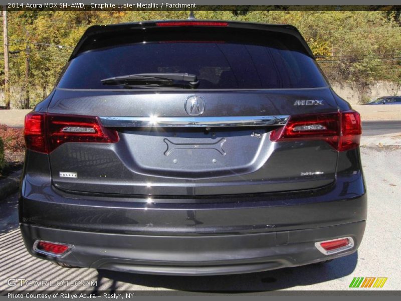 Graphite Luster Metallic / Parchment 2014 Acura MDX SH-AWD