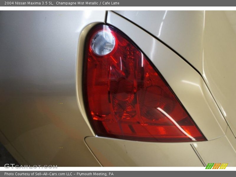 Champagne Mist Metallic / Cafe Latte 2004 Nissan Maxima 3.5 SL