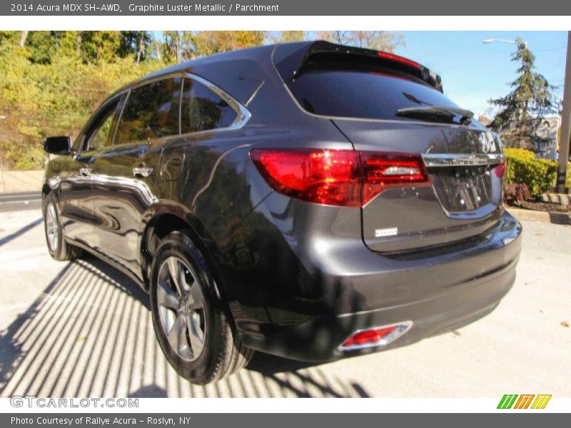 Graphite Luster Metallic / Parchment 2014 Acura MDX SH-AWD