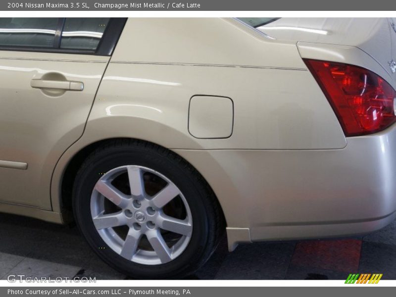 Champagne Mist Metallic / Cafe Latte 2004 Nissan Maxima 3.5 SL