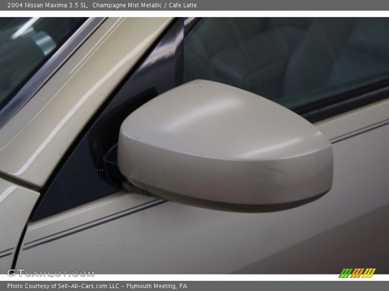 Champagne Mist Metallic / Cafe Latte 2004 Nissan Maxima 3.5 SL