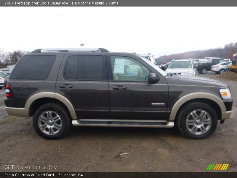 Dark Stone Metallic / Camel 2007 Ford Explorer Eddie Bauer 4x4