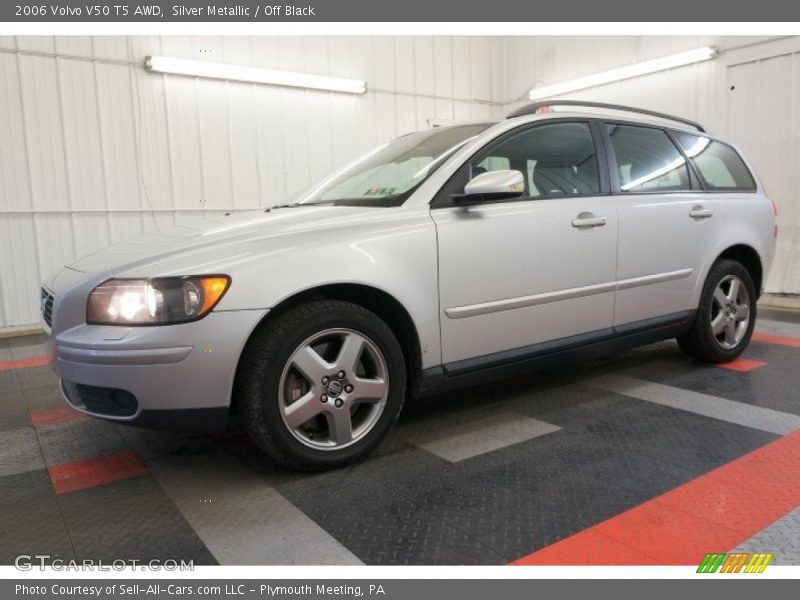 Silver Metallic / Off Black 2006 Volvo V50 T5 AWD