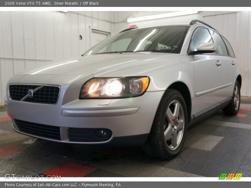 Silver Metallic / Off Black 2006 Volvo V50 T5 AWD