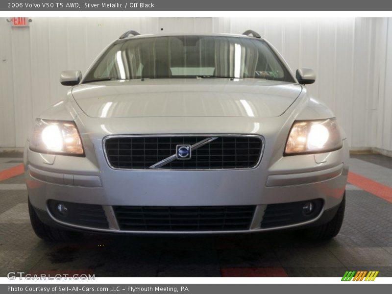 Silver Metallic / Off Black 2006 Volvo V50 T5 AWD