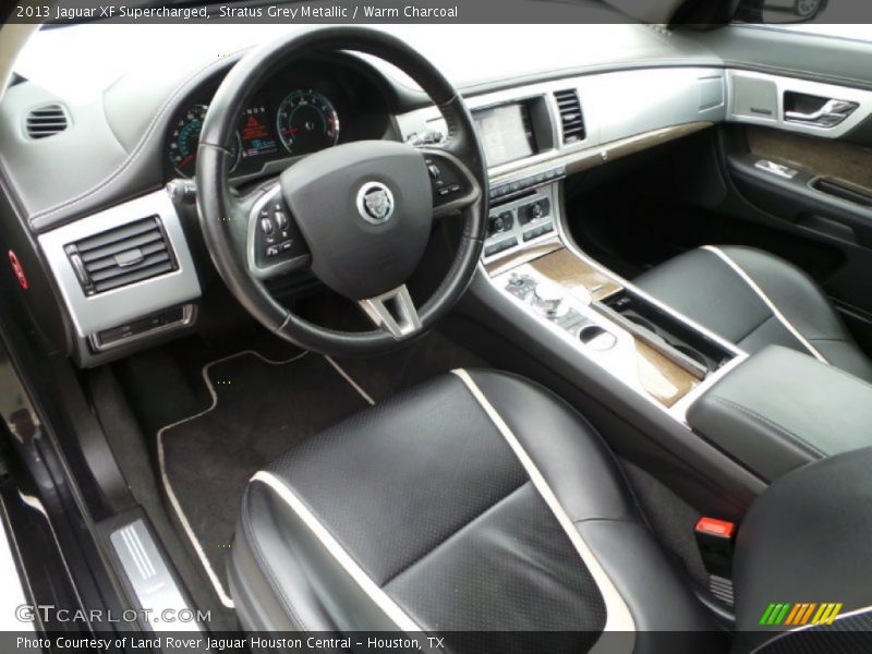  2013 XF Supercharged Warm Charcoal Interior