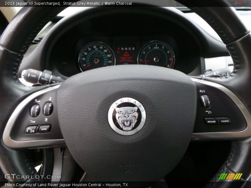  2013 XF Supercharged Steering Wheel