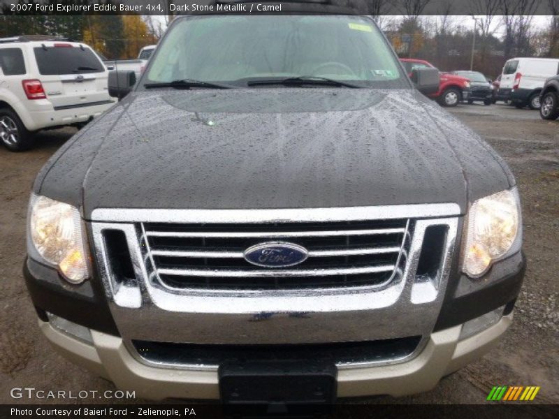 Dark Stone Metallic / Camel 2007 Ford Explorer Eddie Bauer 4x4