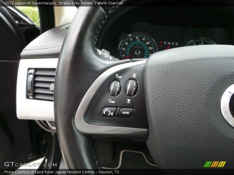 Controls of 2013 XF Supercharged