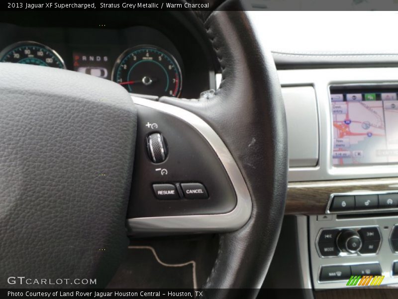Controls of 2013 XF Supercharged
