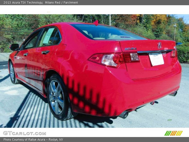 Milano Red / Parchment 2013 Acura TSX Technology