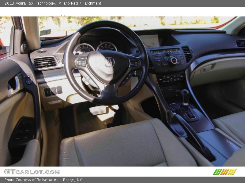 Milano Red / Parchment 2013 Acura TSX Technology