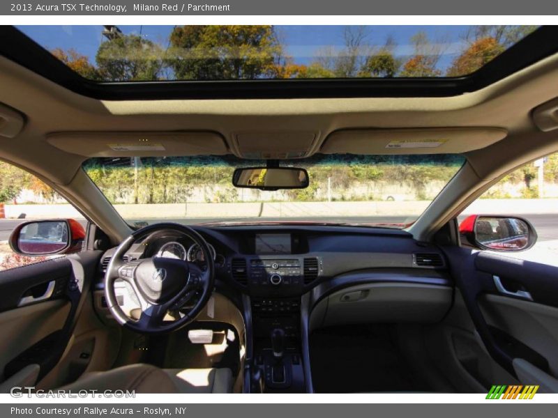 Milano Red / Parchment 2013 Acura TSX Technology