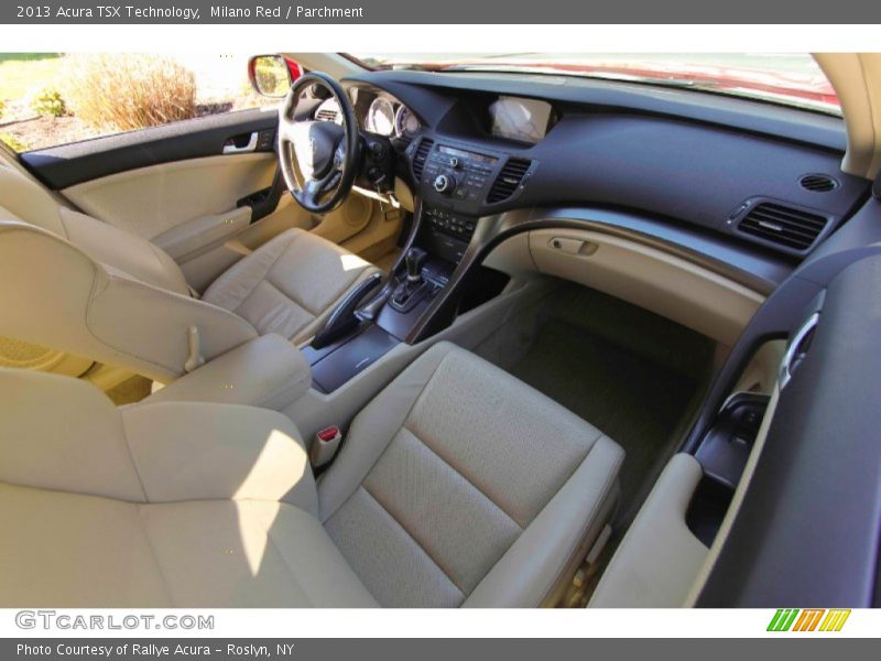 Milano Red / Parchment 2013 Acura TSX Technology