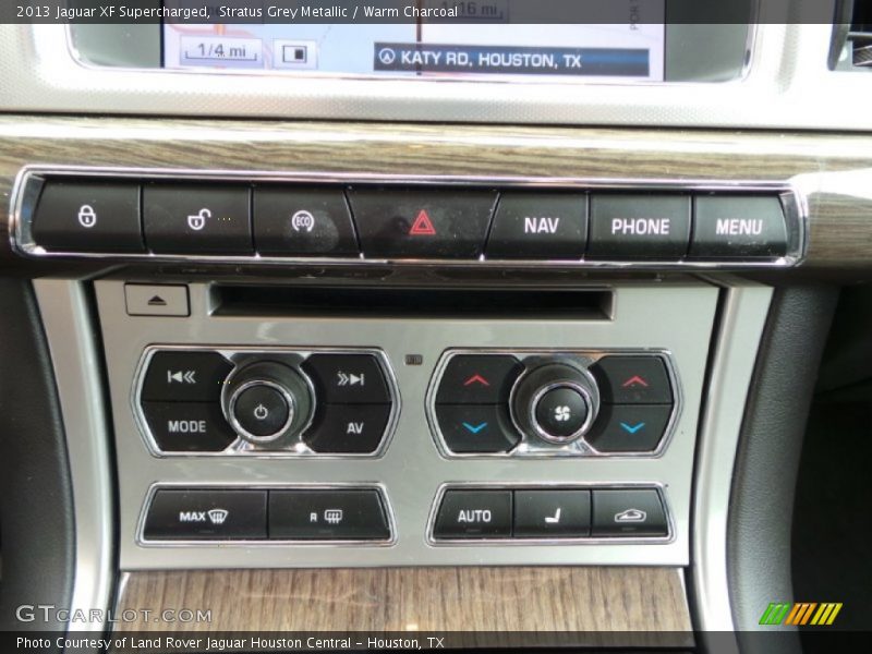 Controls of 2013 XF Supercharged