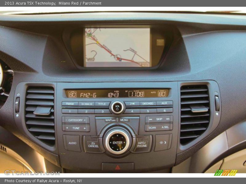 Milano Red / Parchment 2013 Acura TSX Technology