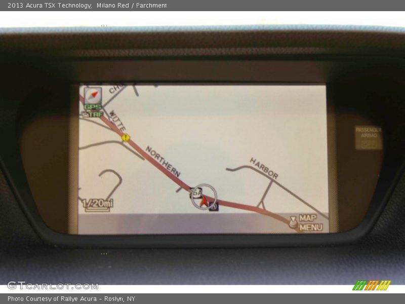 Milano Red / Parchment 2013 Acura TSX Technology