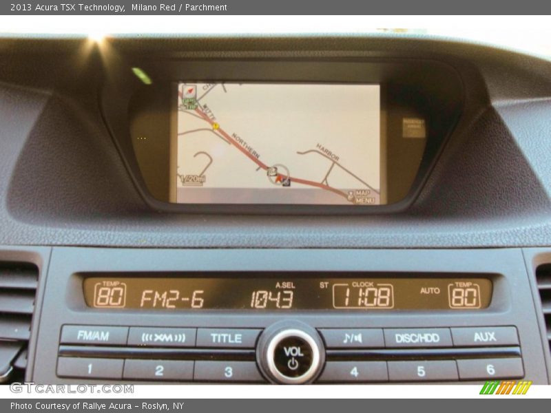 Milano Red / Parchment 2013 Acura TSX Technology