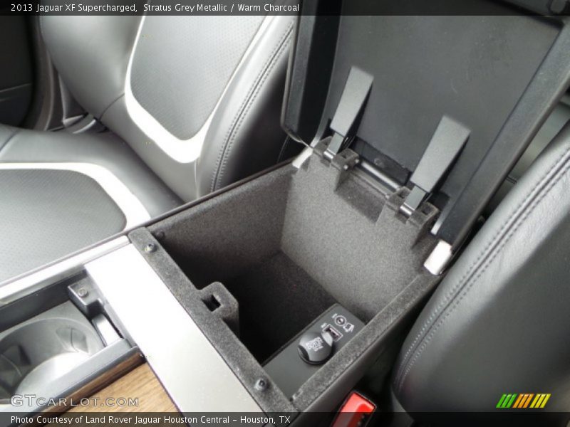 Stratus Grey Metallic / Warm Charcoal 2013 Jaguar XF Supercharged