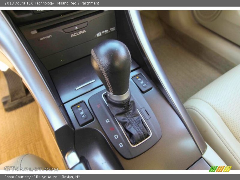 Milano Red / Parchment 2013 Acura TSX Technology
