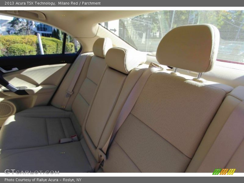 Milano Red / Parchment 2013 Acura TSX Technology