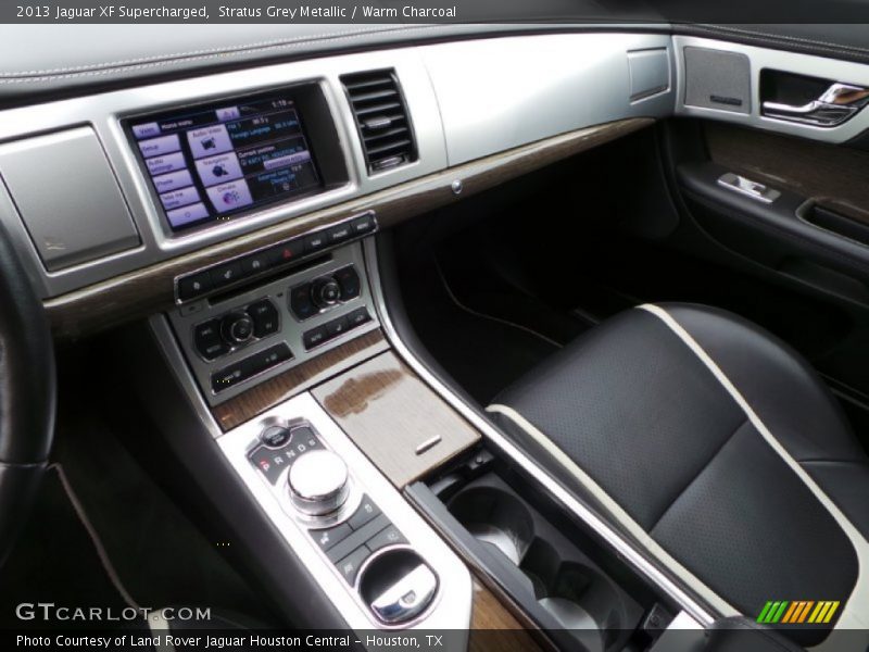 Stratus Grey Metallic / Warm Charcoal 2013 Jaguar XF Supercharged