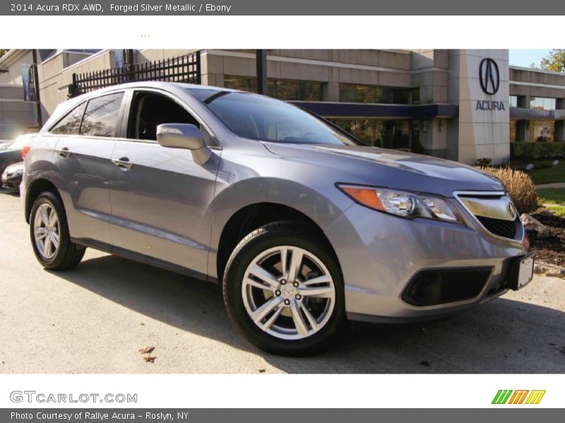 Forged Silver Metallic / Ebony 2014 Acura RDX AWD