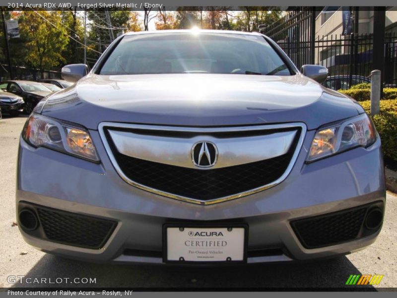 Forged Silver Metallic / Ebony 2014 Acura RDX AWD