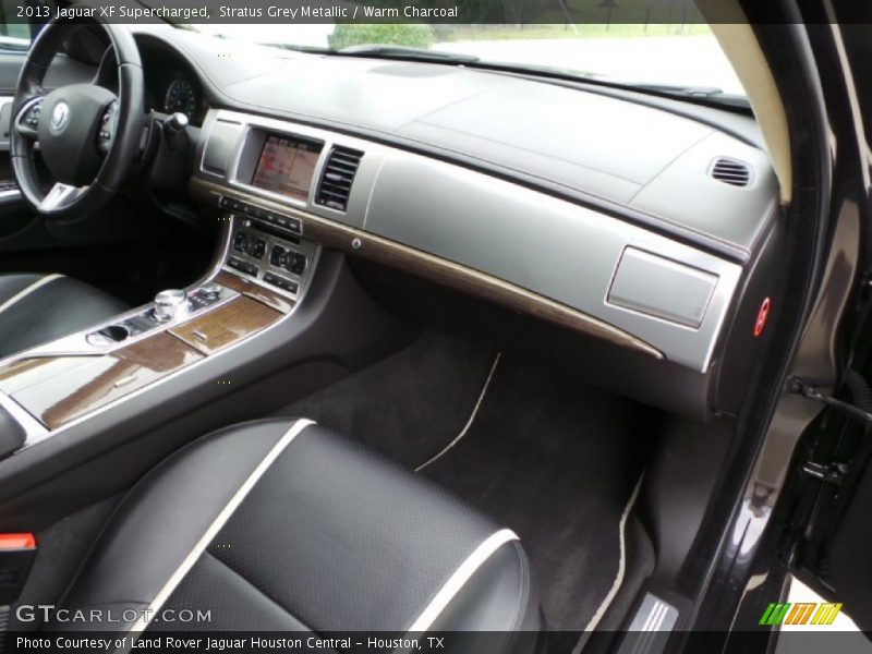 Stratus Grey Metallic / Warm Charcoal 2013 Jaguar XF Supercharged