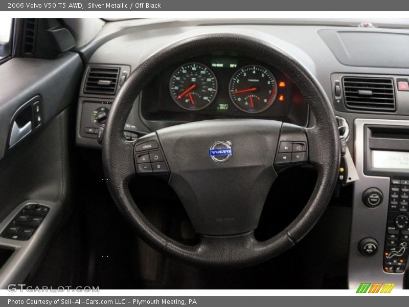 Silver Metallic / Off Black 2006 Volvo V50 T5 AWD