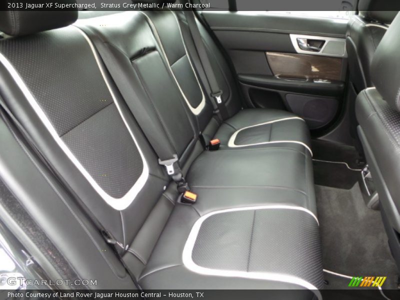Rear Seat of 2013 XF Supercharged