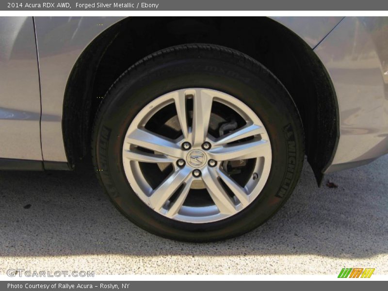 Forged Silver Metallic / Ebony 2014 Acura RDX AWD