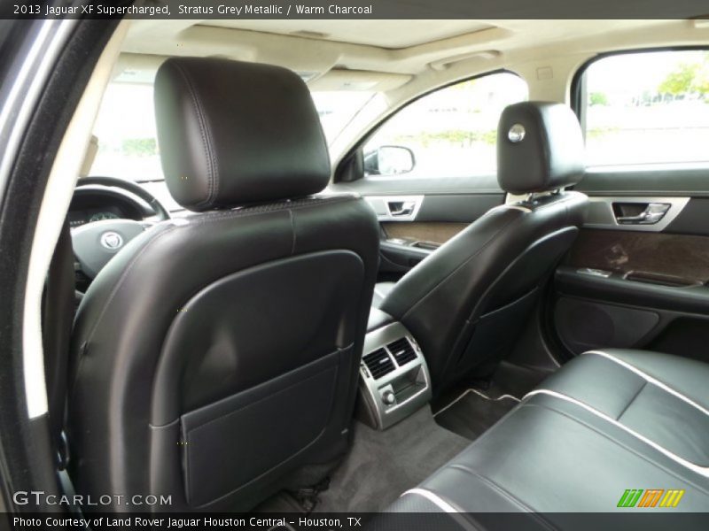 Stratus Grey Metallic / Warm Charcoal 2013 Jaguar XF Supercharged