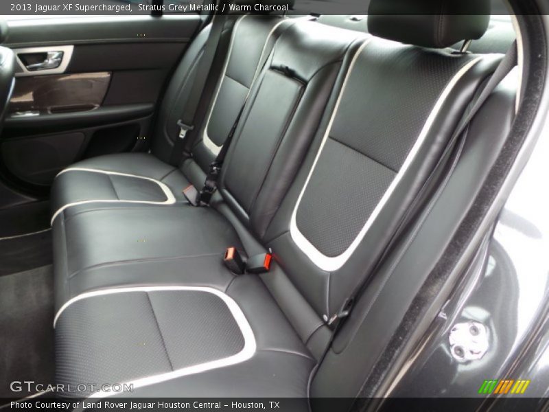 Rear Seat of 2013 XF Supercharged