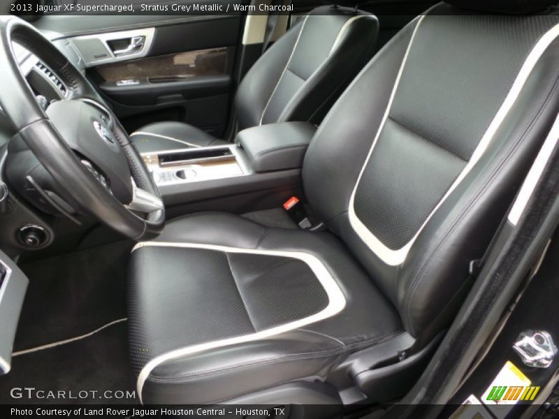 Front Seat of 2013 XF Supercharged