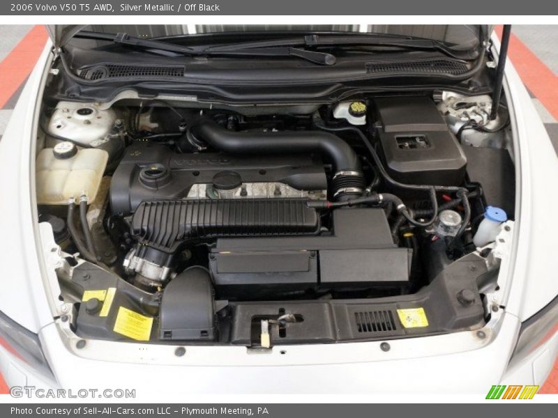 Silver Metallic / Off Black 2006 Volvo V50 T5 AWD