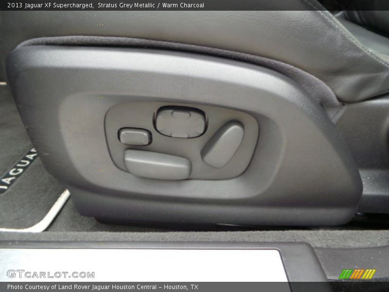 Stratus Grey Metallic / Warm Charcoal 2013 Jaguar XF Supercharged